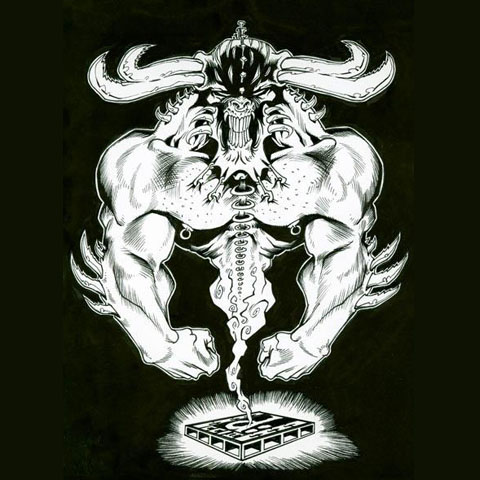 Original-Artwork "Extrem Cyber Gothic"