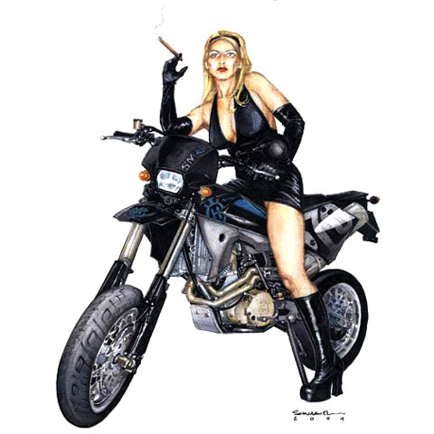 Original-Artwork "TYS - Motocross"