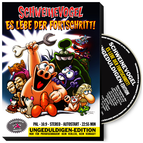 DVD "Schweinevogel - Es lebe der Fortschritt!" (limitiert)