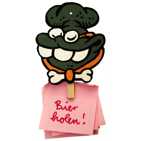Notizklammer "Swampie"
