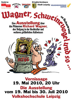 Flyer Schweinevogel Wagner VHS