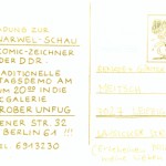 Einladung Ausstellung 1989 Rückseite