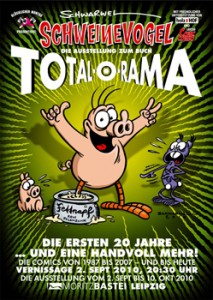 Schweinevogel TOTAL-O-RAMA Moritzbastei Flyer