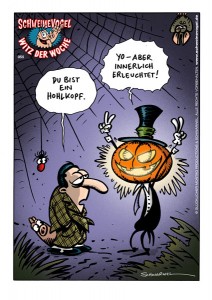 Schweinevogel Cartoon Witz der Woche 055