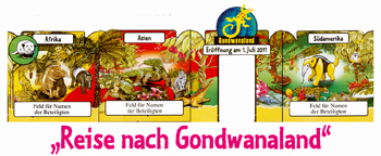 Reise nach Gondwanaland – die große Mitmach-Mal-Aktion – Osterspektakel im Zoo Leipzig