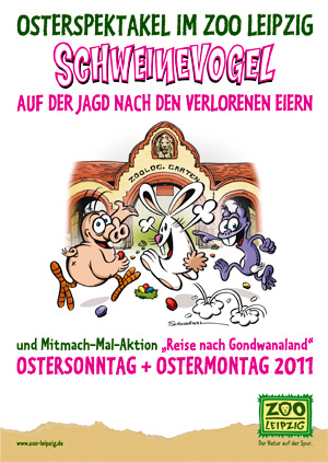 Schweinevogel Osterspektakel im Zoo: Wir brauchen euch!