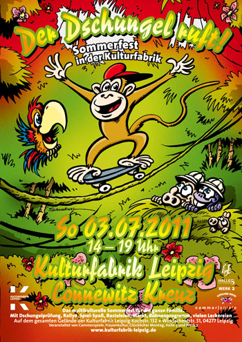 Kulturfabrik Sommerfest „Der Dschungel ruft“ So 03.07.2011, 14 – 19 Uhr