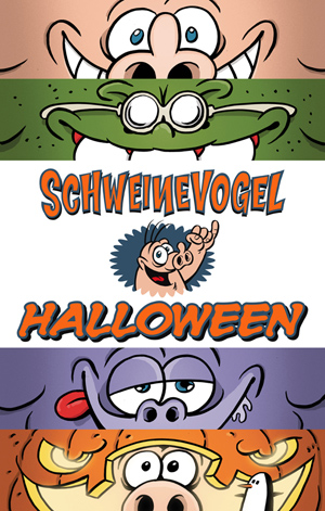 Schweinevogel Halloween